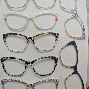 Stylish Multicolor Women's Wanda Pair Toppers For Glasses